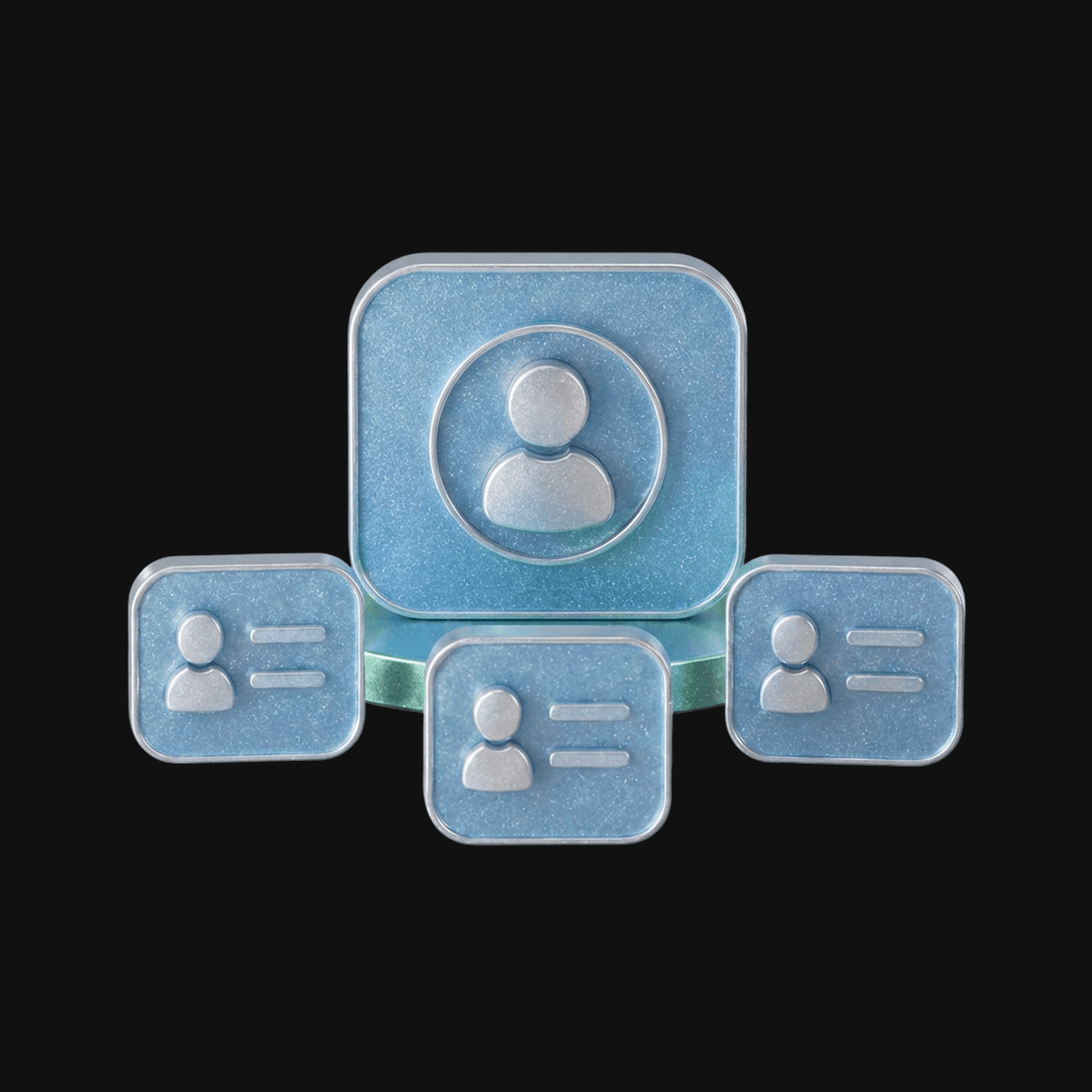Sub-accounts under one master with independent trading workflows